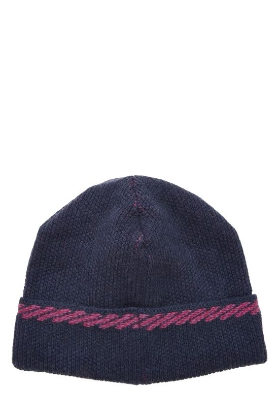 Blue Cashmere Beanie, , large image number 1