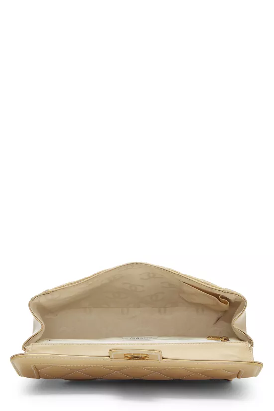 Beige Calfskin Wild Stitch Top Handle Bag, , large image number 5