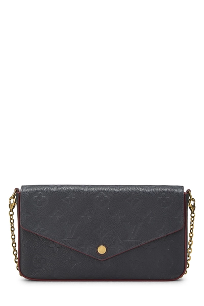 Louis Vuitton Bleu Infini Empreinte Pochette Felicie — photo 1