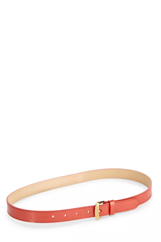 Orange Vernis Phoenix Belt 80, , large image number 1