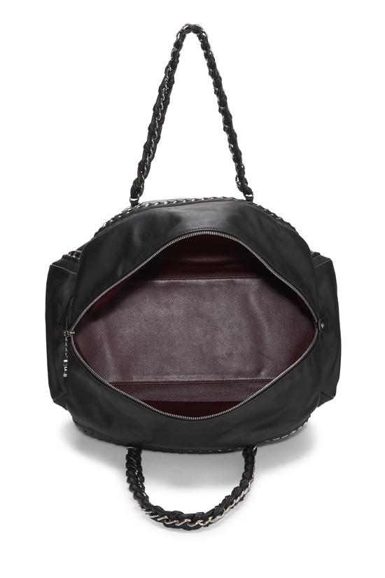 Black Calfskin Luxe Ligne Bowler Large, , large image number 5