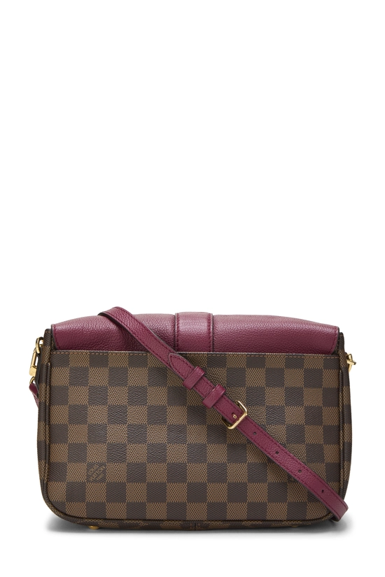 Pink Damier Ebene Clapton Crossbody, , large image number 3
