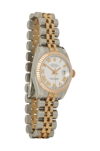 White Stainless Steel Datejust 179171 26mm