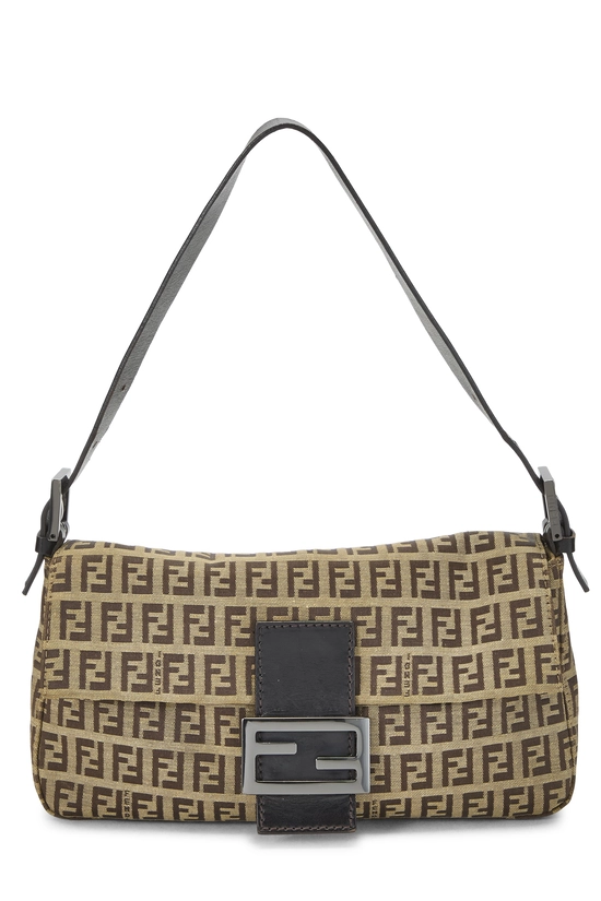Brown Zucchino Canvas Baguette, , large image number 0