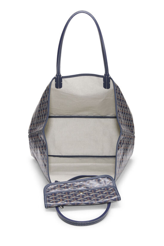 Navy Goyardine Canvas Saint-Louis PM, , large image number 5