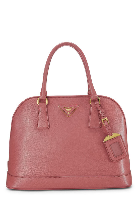 Pink Saffiano Dome Handbag, , large image number 0
