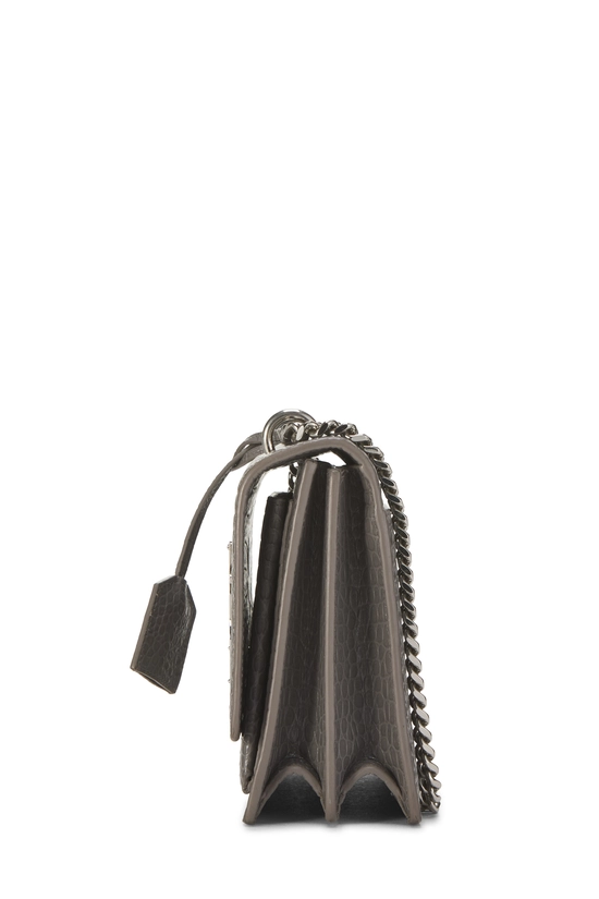 Grey Embossed Leather Sunset Medium, , large image number 2