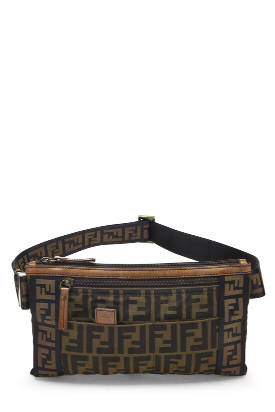 Brown Zucca Canvas Waist Pouch, , large image number 1