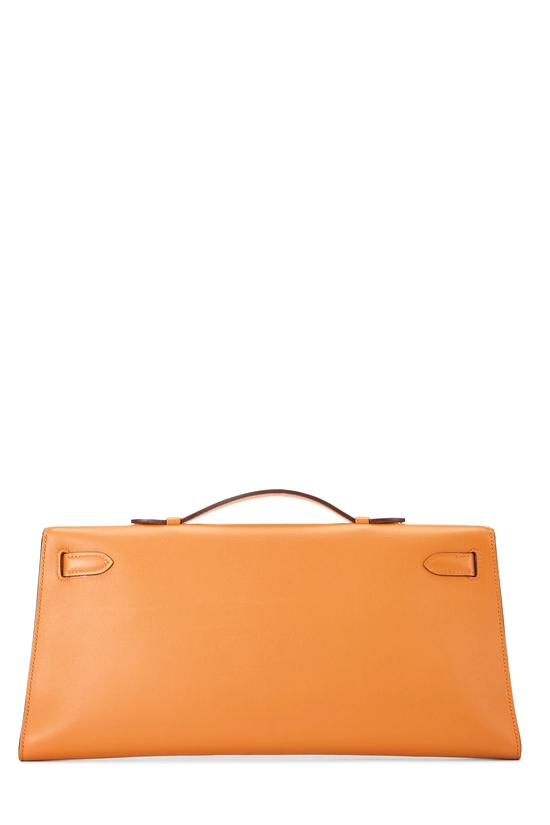Orange Swift Kelly Longue Pochette, , large image number 3