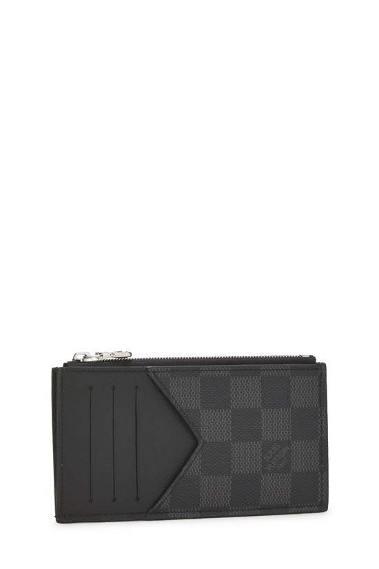Damier Graphite Coin Card Holder, , large image number 1