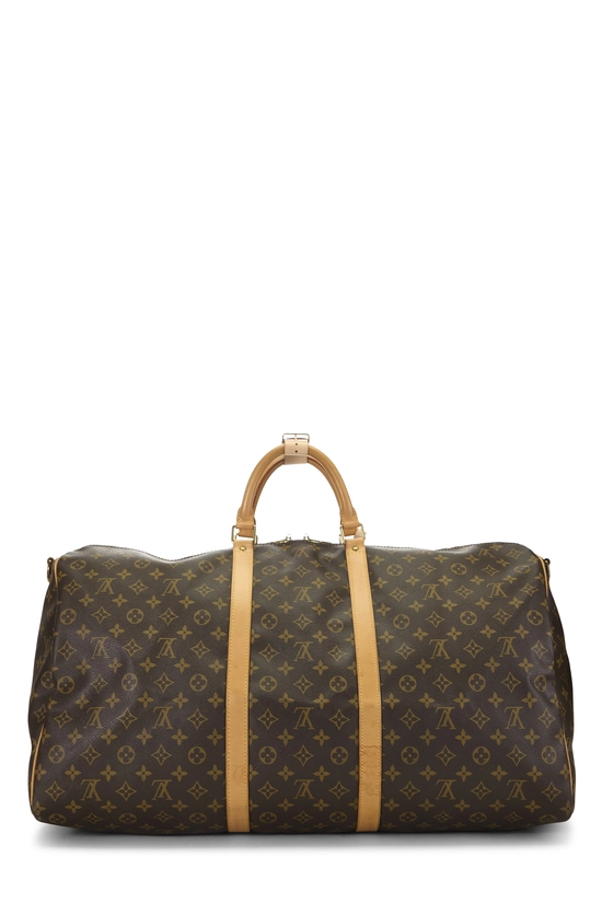 Monogram Canvas Keepall Bandouliere 60, , large image number 3