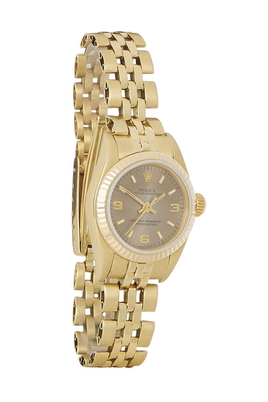 18k Yellow Gold Oyster Perpetual 67197 24mm, , large image number 0