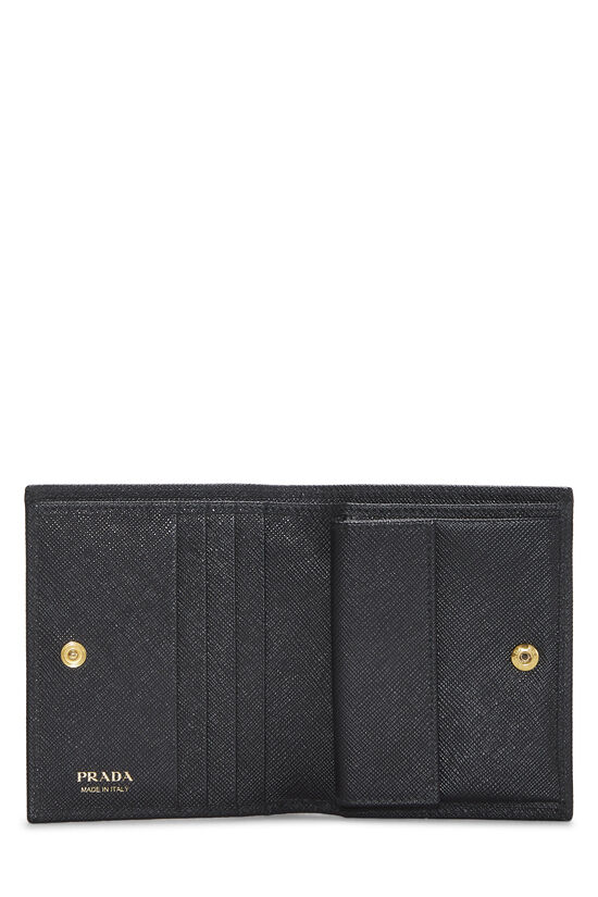 Black Saffiano Bi-Fold Wallet, , large image number 3