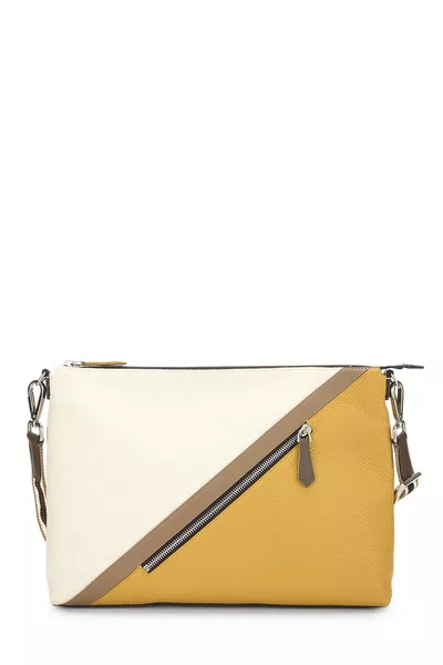 Yellow Zucca Zip Messenger