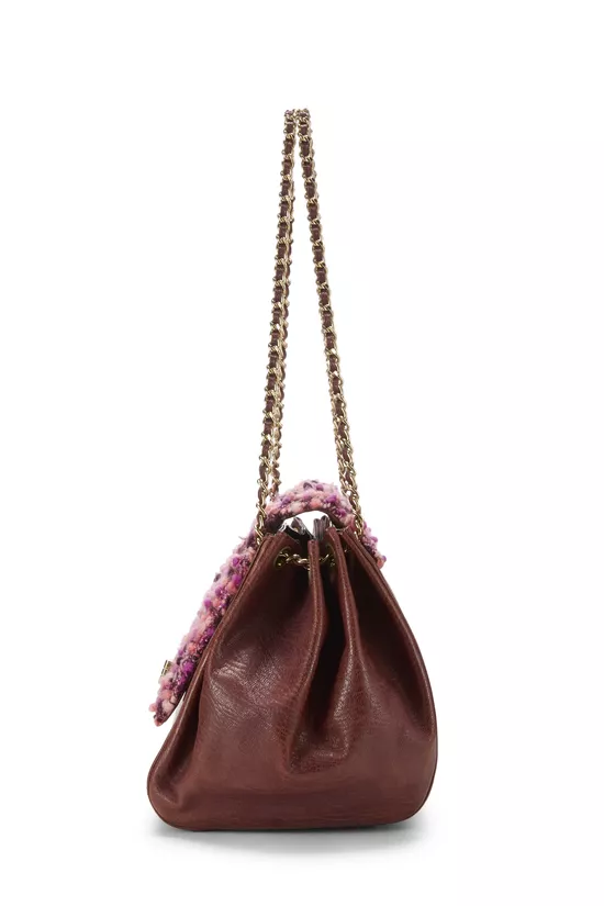 Pink Calfskin Reissue Accordion Flap Bag, , large image number 2