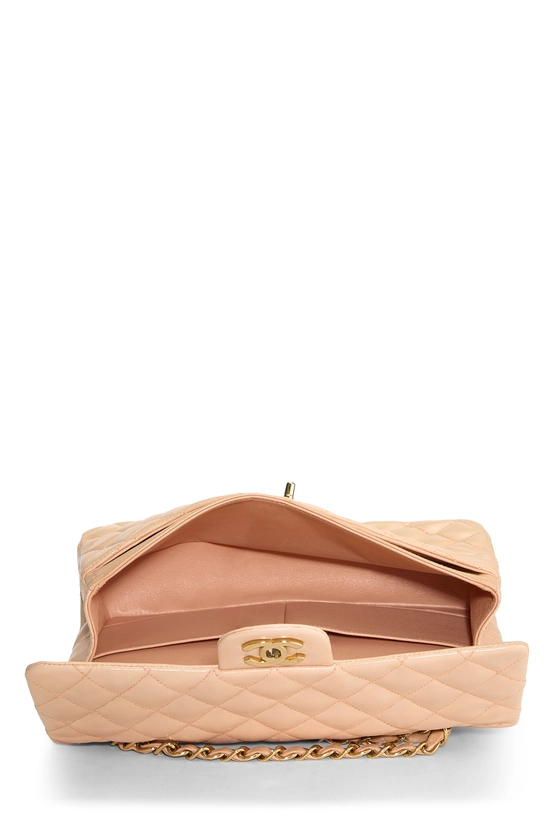 Pink Quilted Lambskin Classic Double Flap Medium, , large image number 5