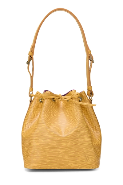Louis Vuitton Tassil Yellow Epi Noé Petite