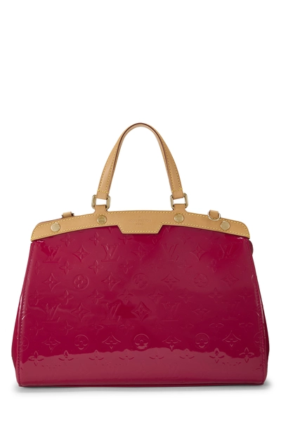 Louis Vuitton Rose Pop Monogram Vernis Brea MM
