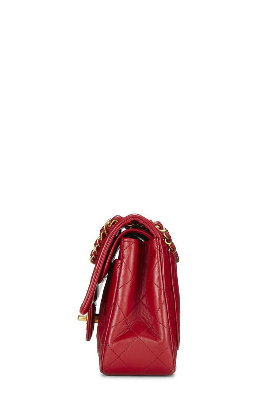 CHANEL, Bags, Authentic Chanel Mini Flap Bag Red Patent Leather