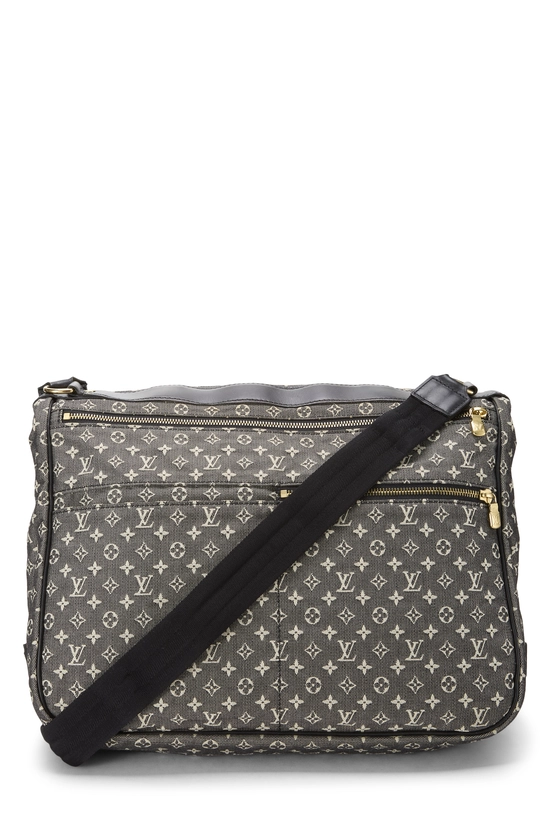 Black Monogram Mini Lin Sac Maman, , large image number 3