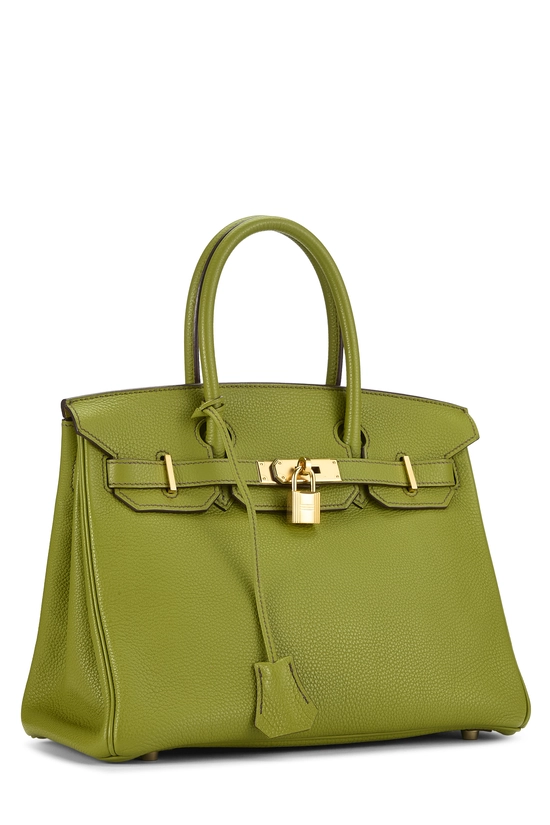 Anis Green Togo Birkin 30, , large image number 1