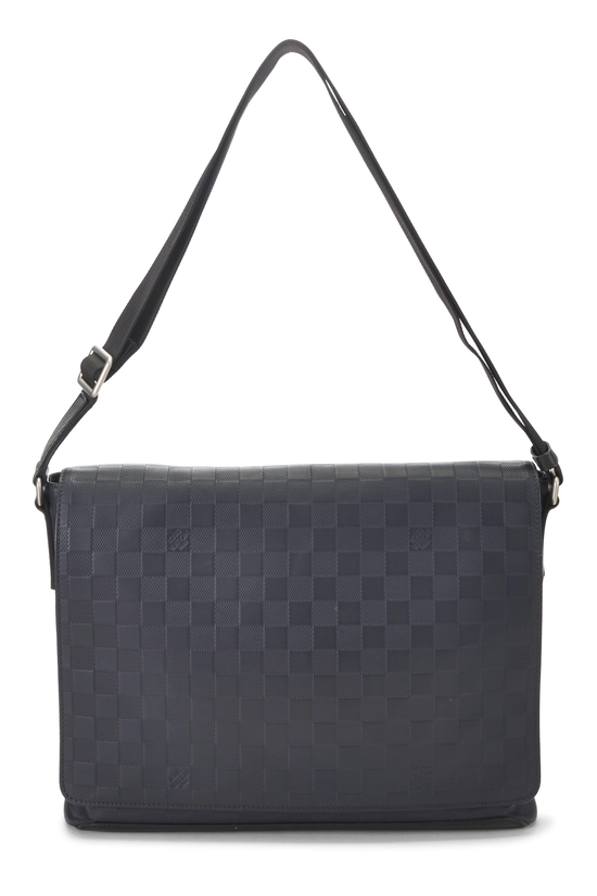 Navy Damier Infini District MM NM, , large image number 0