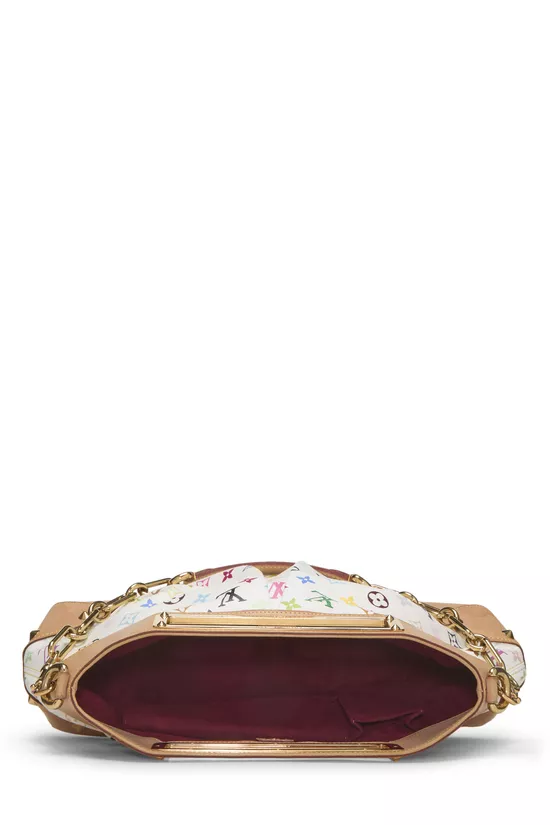 Takashi Murakami x Louis Vuitton White Monogram Multicolore Judy GM, , large image number 5