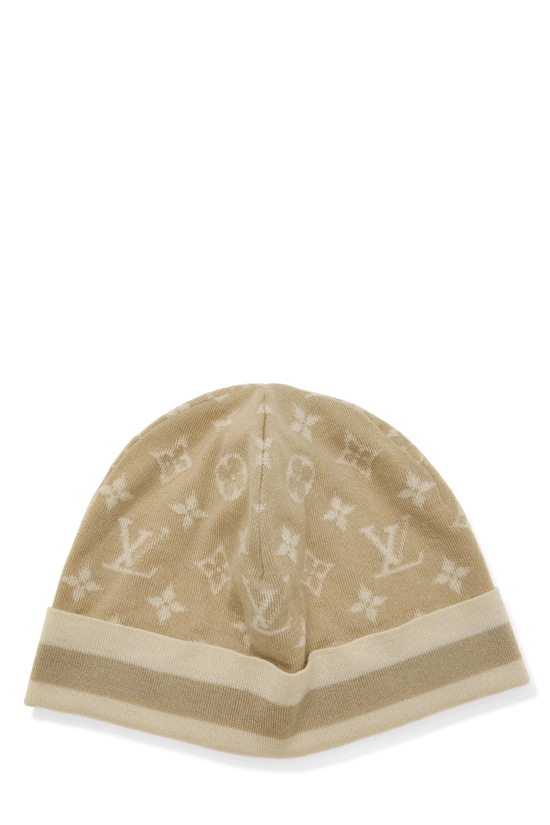 Cream Cashmere Beanie, , large image number 0