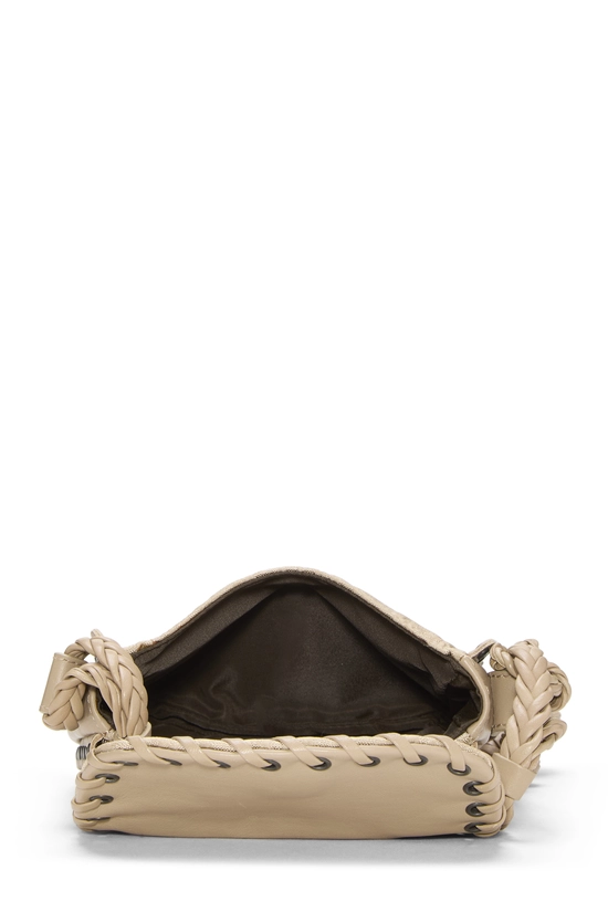 Beige Trotter Nylon Ethnic Crossbody Mini, , large image number 5