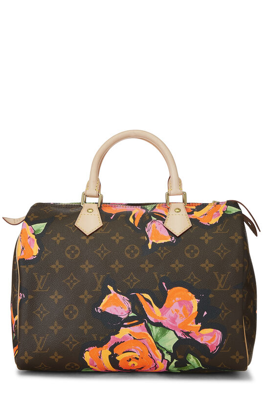 Stephen Sprouse x Louis Vuitton Monogram Roses Speedy 30, , large image number 0