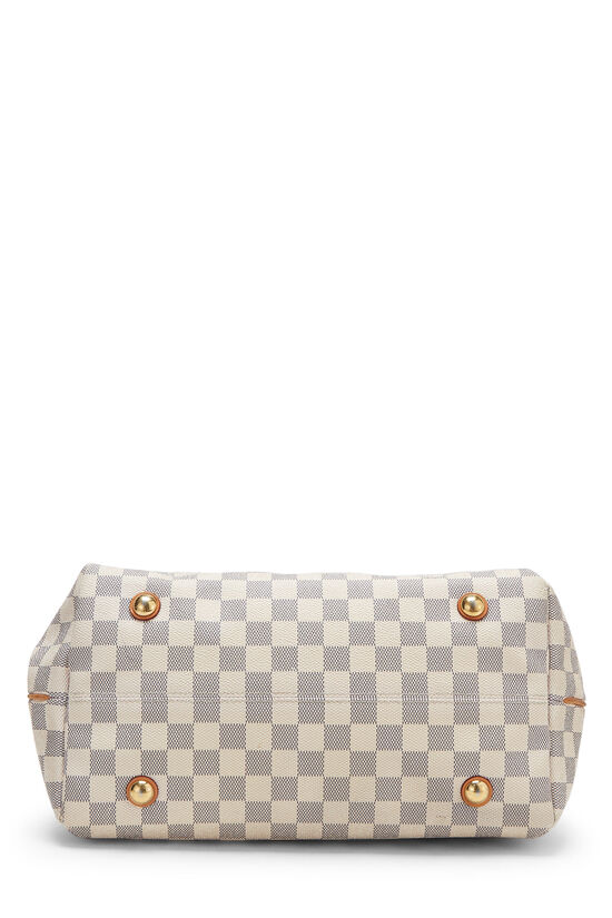 Louis Vuitton Artsy Handbag Damier MM, crafted from damier azur