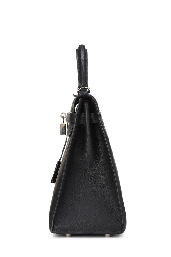 Black Epsom Kelly Sellier 32, , large image number 2
