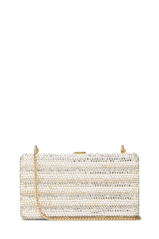 Gold Crystal Minaudiere Small, , large image number 3