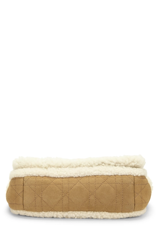 Brown Shearling Caro Bag Small, , large image number 4