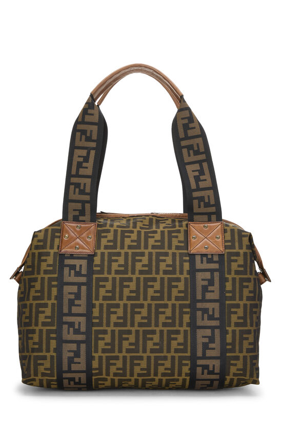 Brown Zucca Canvas Tote Large, , large image number 3