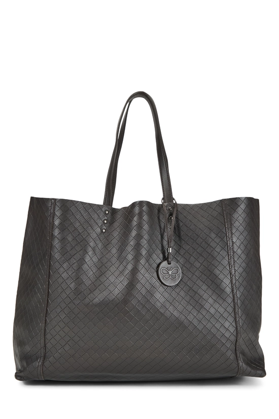 Brown Intrecciato Mirage Tote, , large image number 0