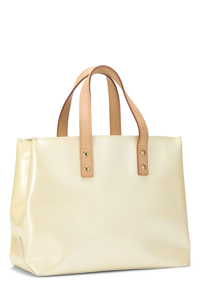 Louis Vuitton Cream Monogram Vernis Reade PM — photo 2