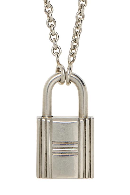 Silver Argent Cadena Necklace, , large image number 1