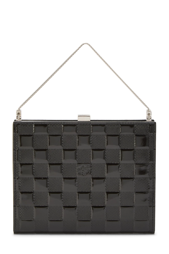 Black Damier Vernis Leather Ange MM, , large image number 3
