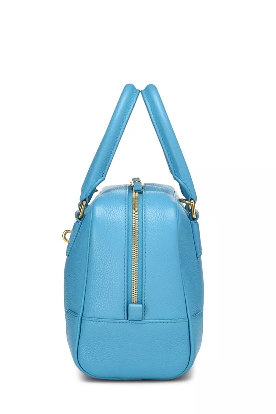 Blue Calfskin Leather Amazona 23, , large image number 2