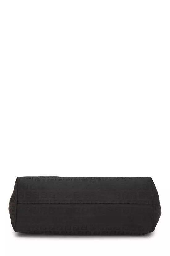 Black Zucchino Canvas Roll Tote, , large image number 4