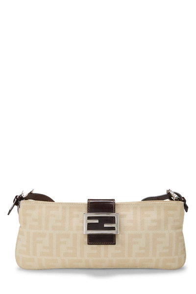 Beige Zucca Shoulder Bag