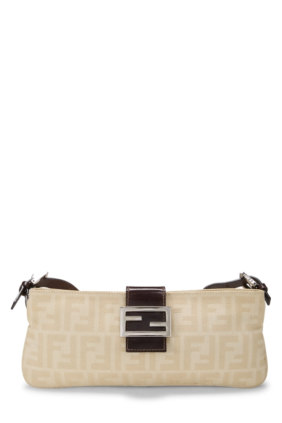 Beige Zucca Shoulder Bag, , large image number 0