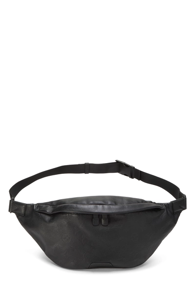 Louis Vuitton Black Monogram Shadow Discovery Bumbag