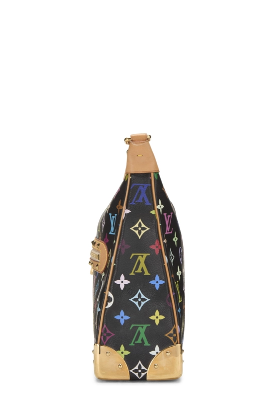 Takashi Murakami x Louis Vuitton Black Monogram Multicolore Boulogne, , large image number 2