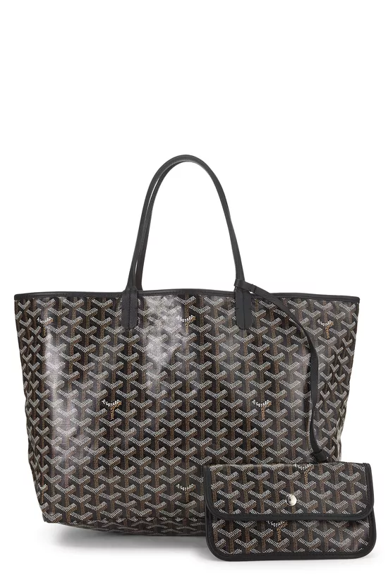 Black Goyardine Canvas Saint-Louis PM, , large image number 3