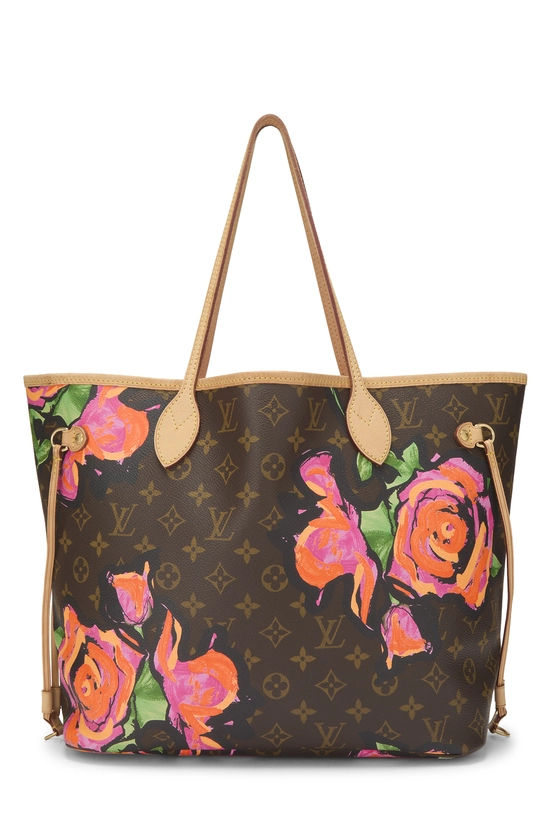 Stephen Sprouse x Louis Vuitton Monogram Canvas Roses Neverfull MM, , large image number 0