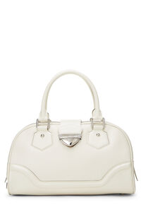 Louis Vuitton White Damier Azur Totally MM Cloth ref.1032996 - Joli Closet