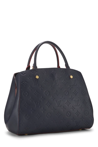 Louis Vuitton Bleu Infini Monogram Empreinte Montaigne MM — photo 2