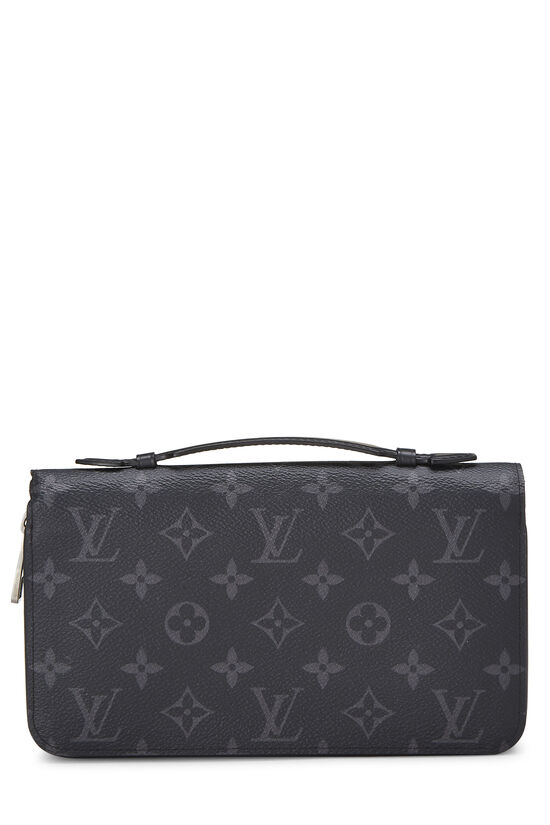 Black Monogram Eclipse Zippy XL, , large image number 0